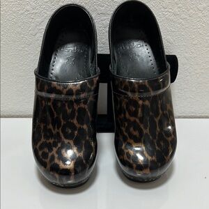 Dansko Animal Print Clogs